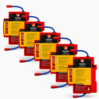 Dispositif automatique à aérosol DIN qui sauve des vies - Ignis Shield®